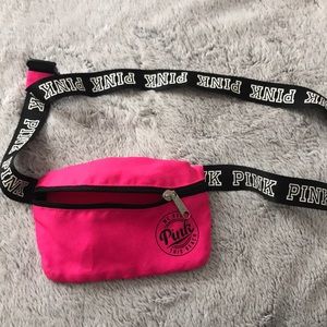 Pink fanny pack